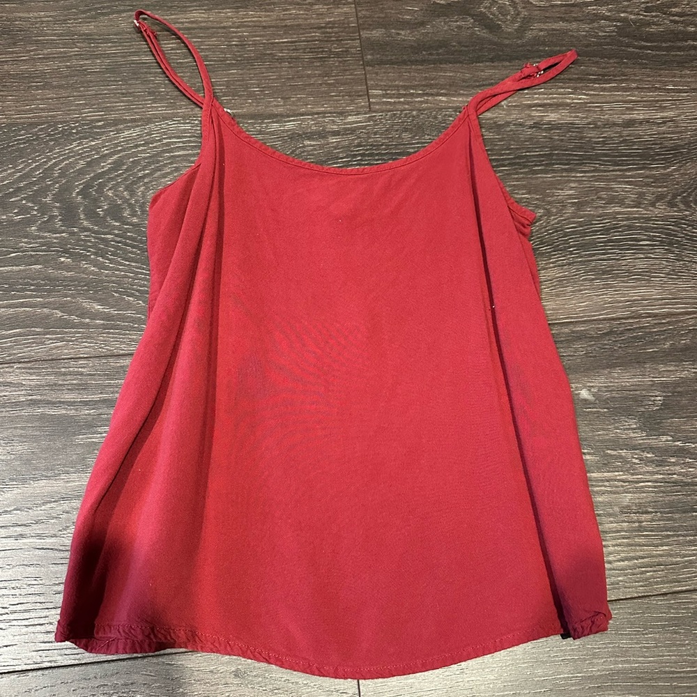 Red Spaghetti Strap Top from pacsun